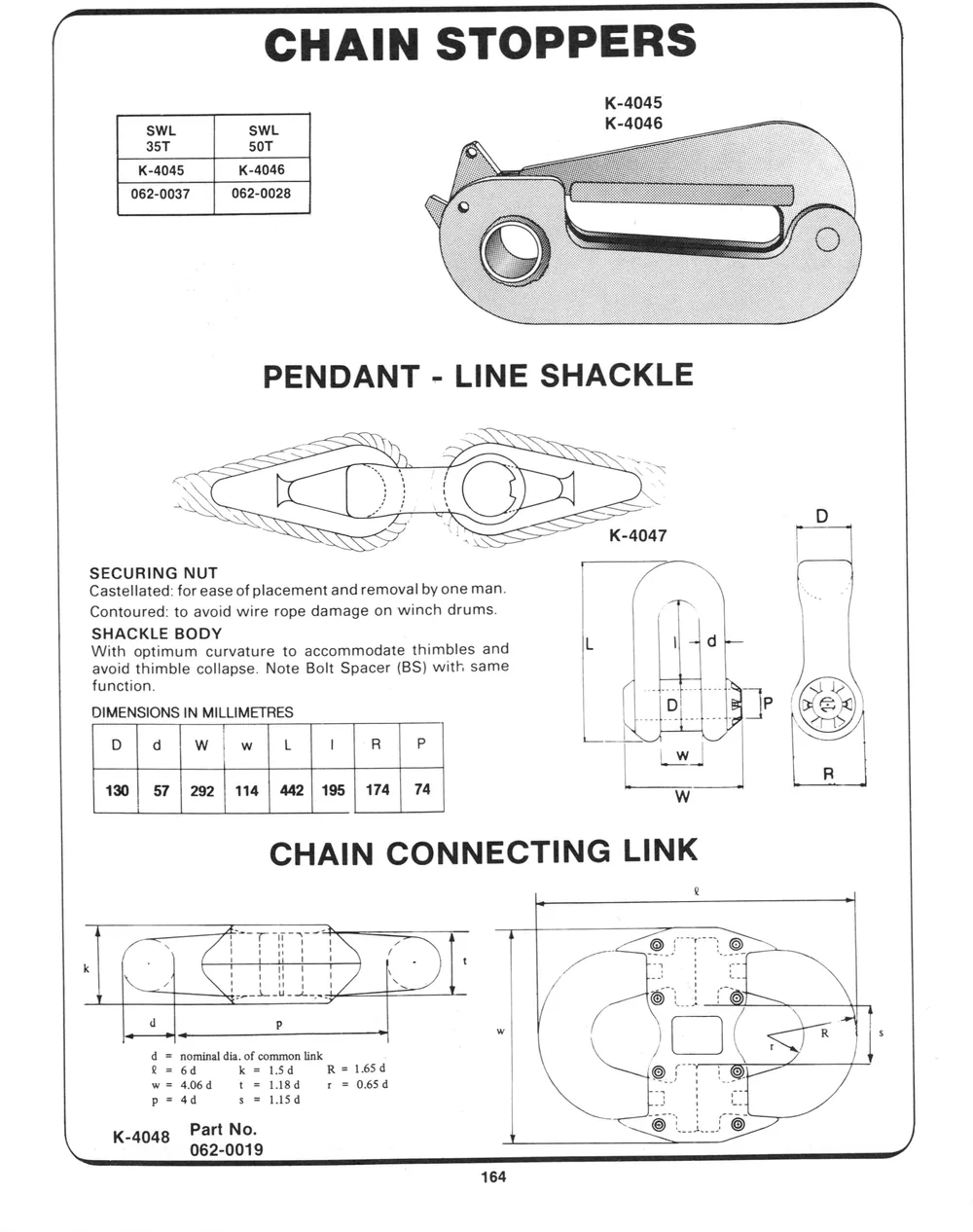 Anchor Chain — page 23 of the Dibblee Industries catalog (W.J. Keating, 1940–)