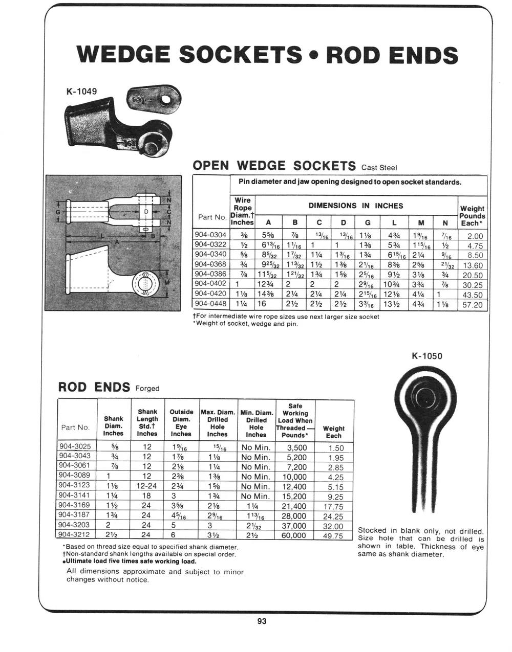Marine Hardware — page 35 of the Dibblee Industries catalog (W.J. Keating, 1940–)