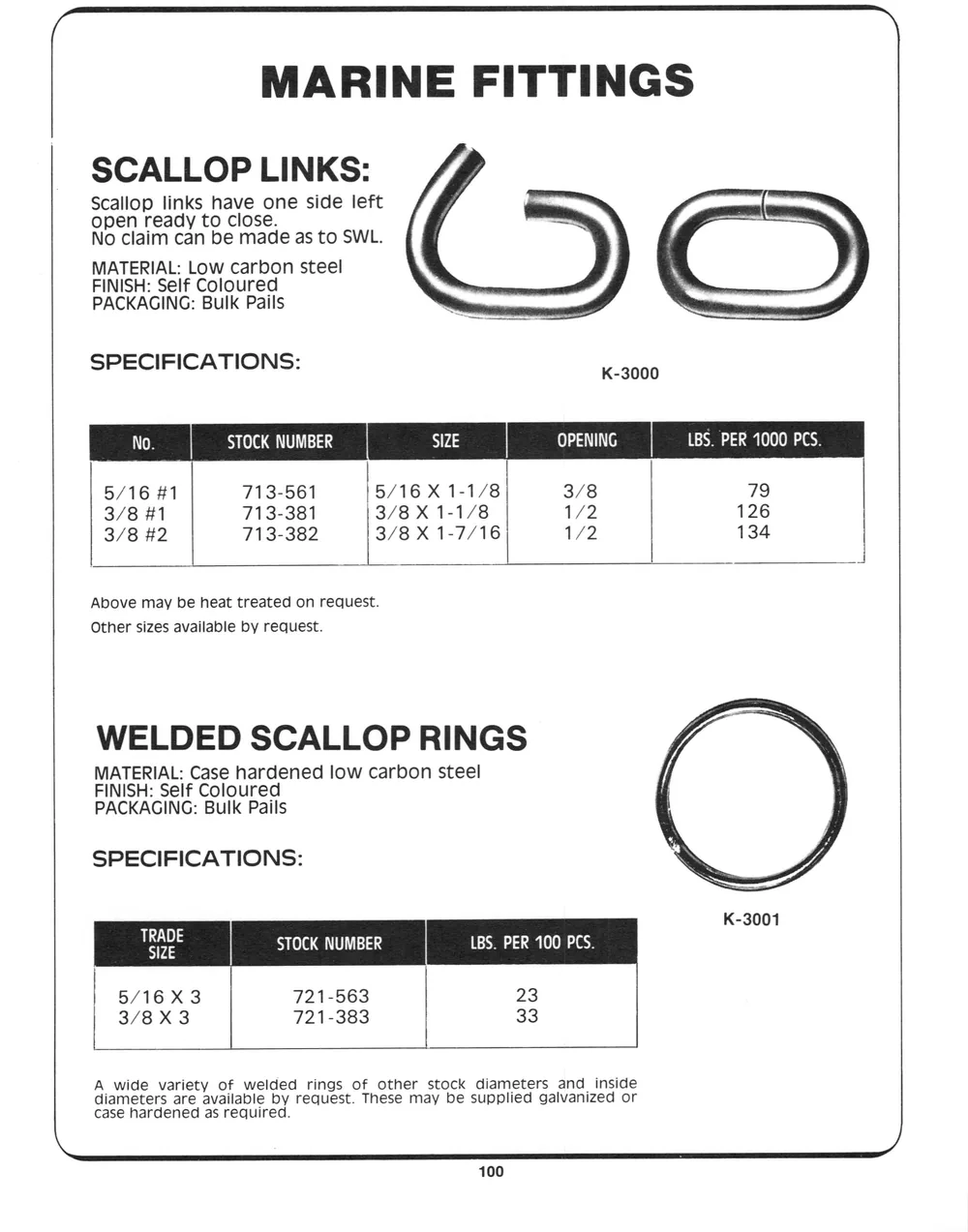 Marine Hardware — page 42 of the Dibblee Industries catalog (W.J. Keating, 1940–)