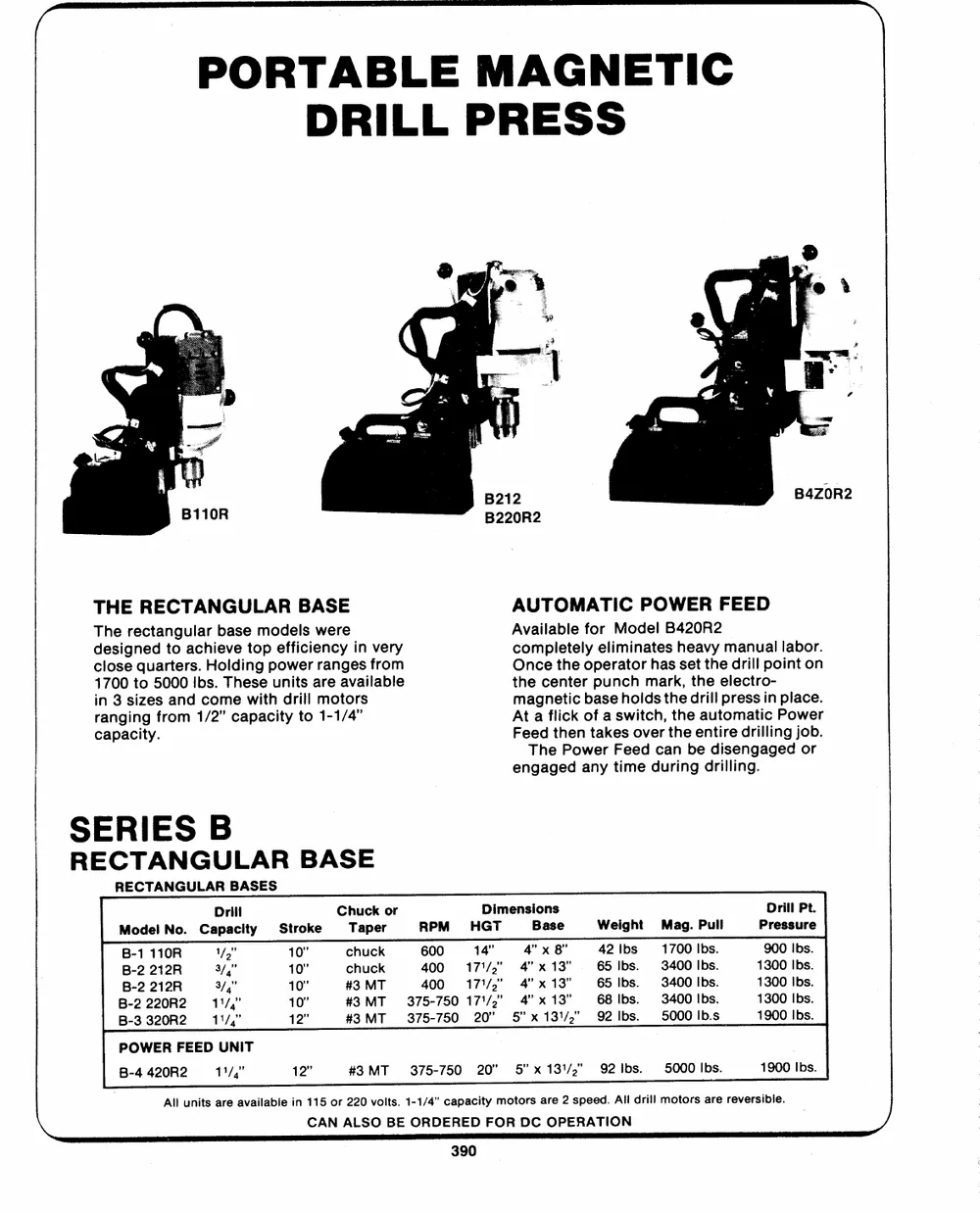 Outillage industriel — page 1 du catalogue Dibblee Industries (W.J. Keating, 1940–)